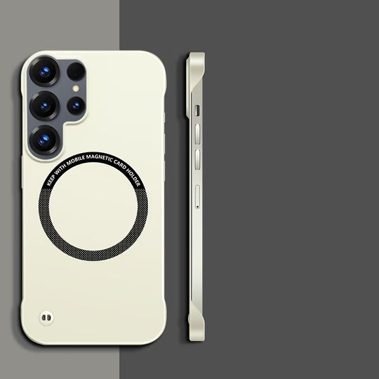 Magnetic Power Ring Card Holder Case