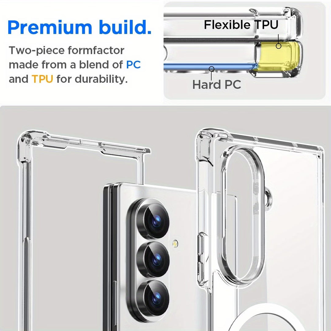 Galaxy Z Fold8 Ultra Magnetic Shockproof Bumper Case