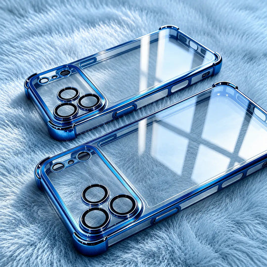 Luxurious Coated Transparent Case