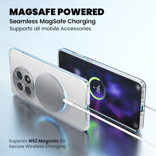 Clear Anti-Yellow MagSafe Case – OnePlus 13R