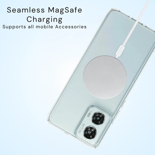 Clear Anti-Yellow MagSafe Case – Motorola G35