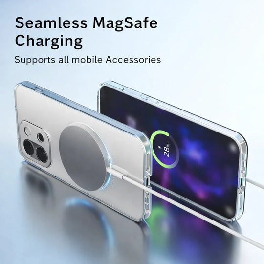 Clear Anti-Yellow MagSafe Case – OnePlus 15