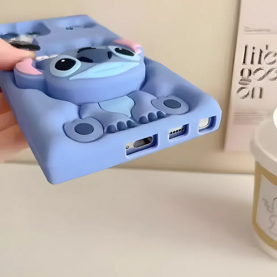 Whimsical Alien Stitch Cartoon Case - Samsung