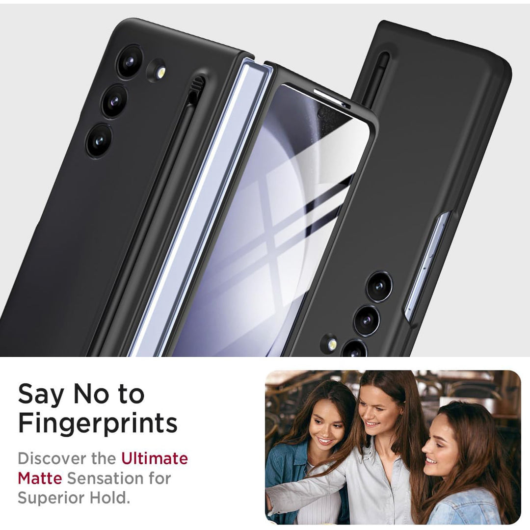 SAMSUNG GALAXY Z FOLD CASE: Ⓢ Pen With Built-in Front Glass.