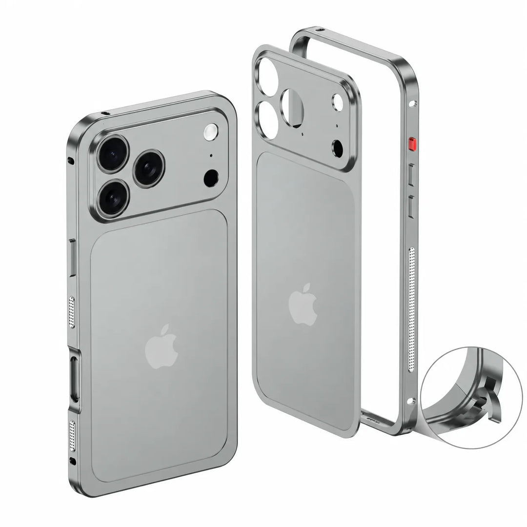 Metal Bumper Converter Case for iPhone 18 Series