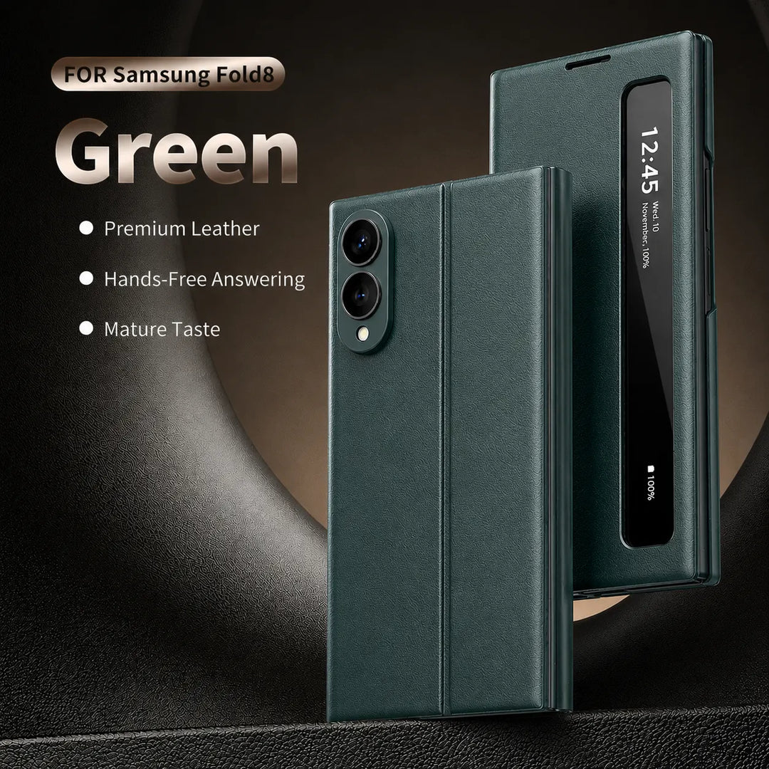 Smart View Side Window Flip Cover for Galaxy Z Fold