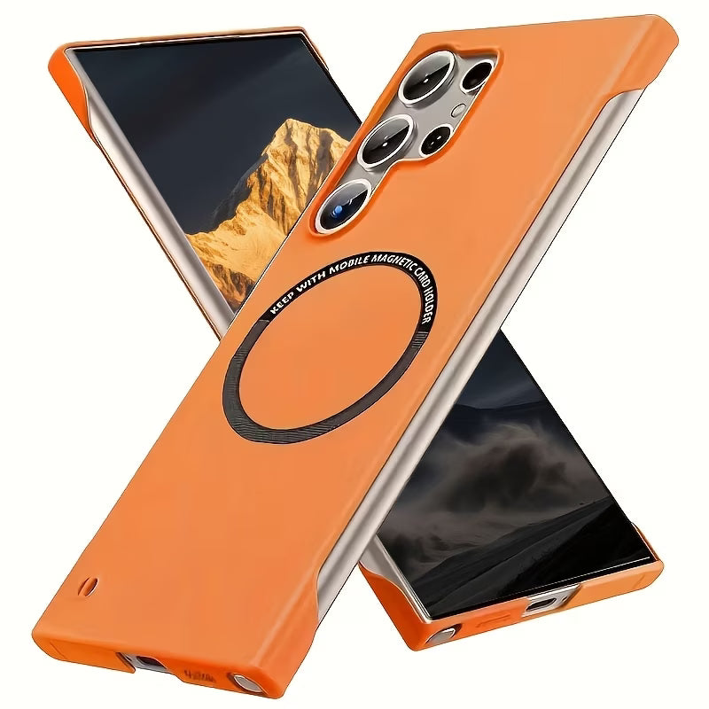 Magnetic Power Ring Card Holder Case