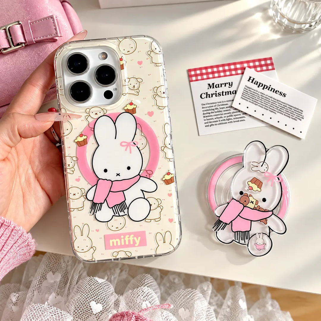 Cute Bunny Grip Phone Case