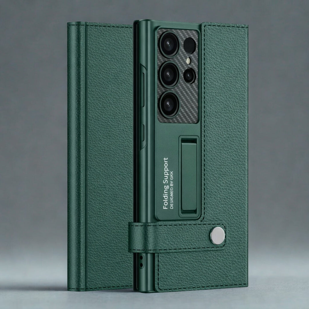 Magnetic Folding Bracket Case green