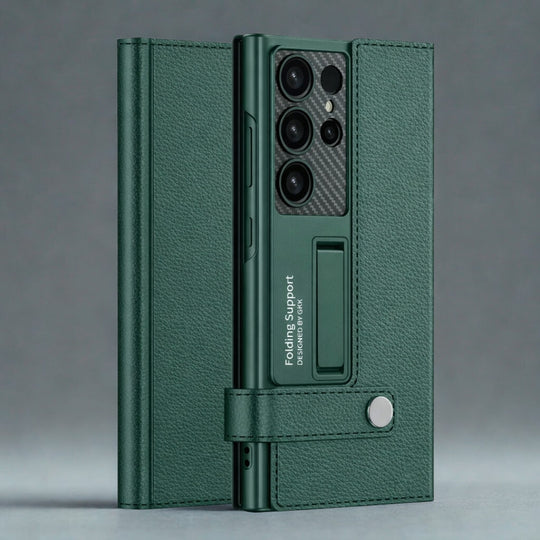 Magnetic Folding Bracket Case green