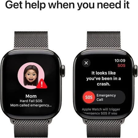 Apple Watch Series 10 [GPS + Cellular] Smartwatch – Advanced Health & Fitness Tracker with Always-On Retina Display