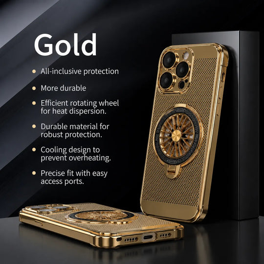 360° Rotating Wheel Stand Case for iPhone