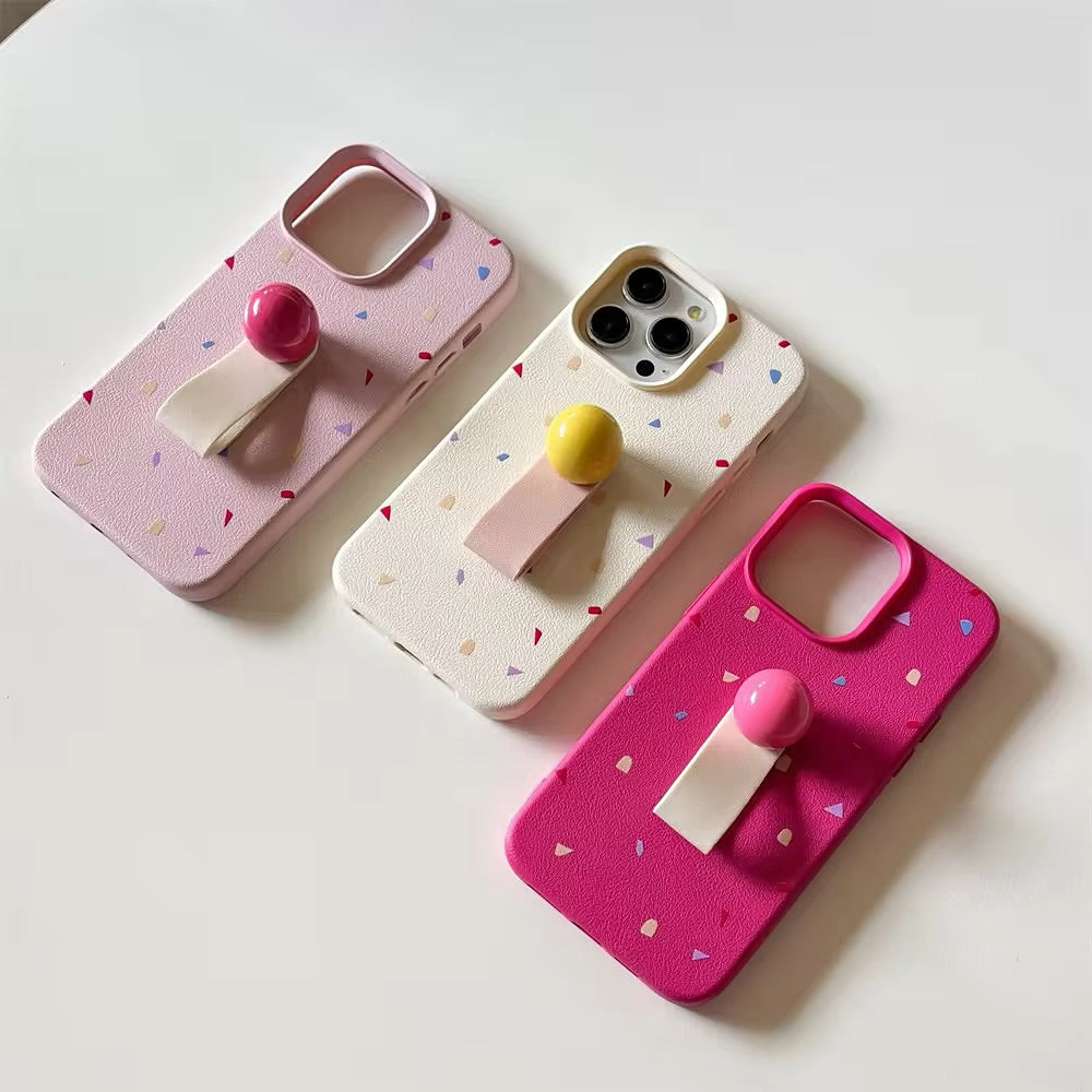 Spotty Sphere Ring Grip Case