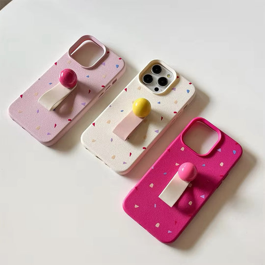 Spotty Sphere Ring Grip Case