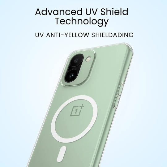 Clear Anti-Yellow MagSafe Case – OnePlus 15R