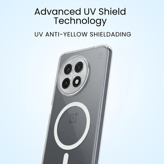 Clear Anti-Yellow MagSafe Case – OnePlus 13R