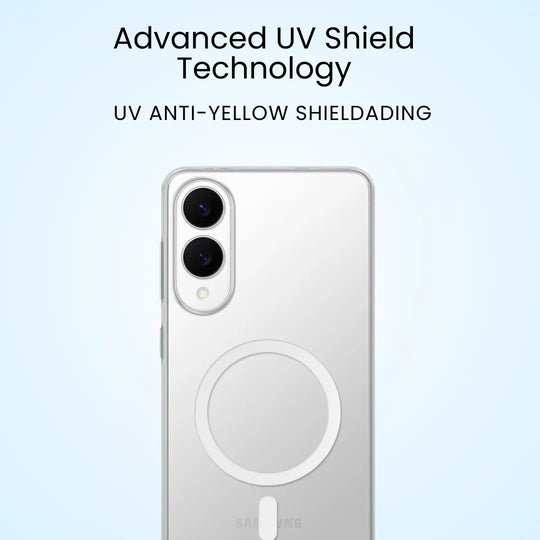 Anti-Yellow MagSafe Clear Case  Samsung S25 Edge