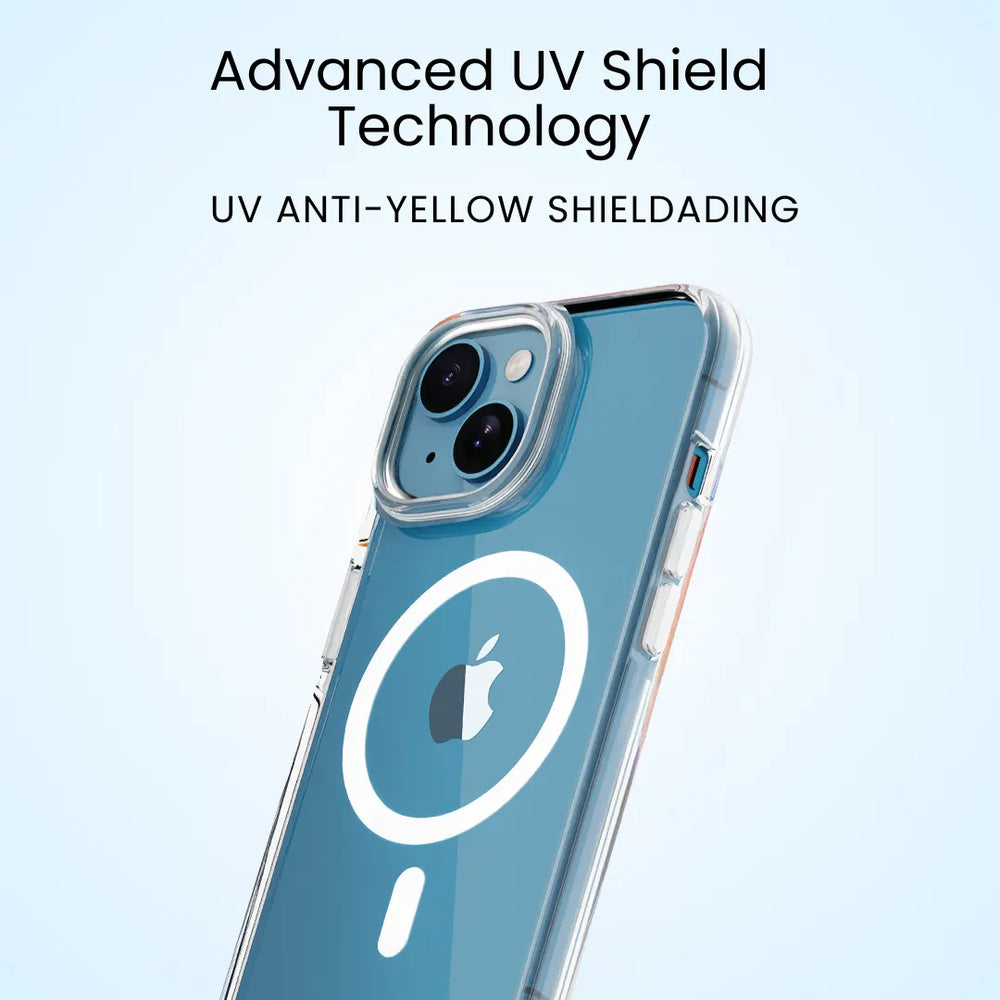 iPhone 14 Anti Yellow Clear MagSafe Case