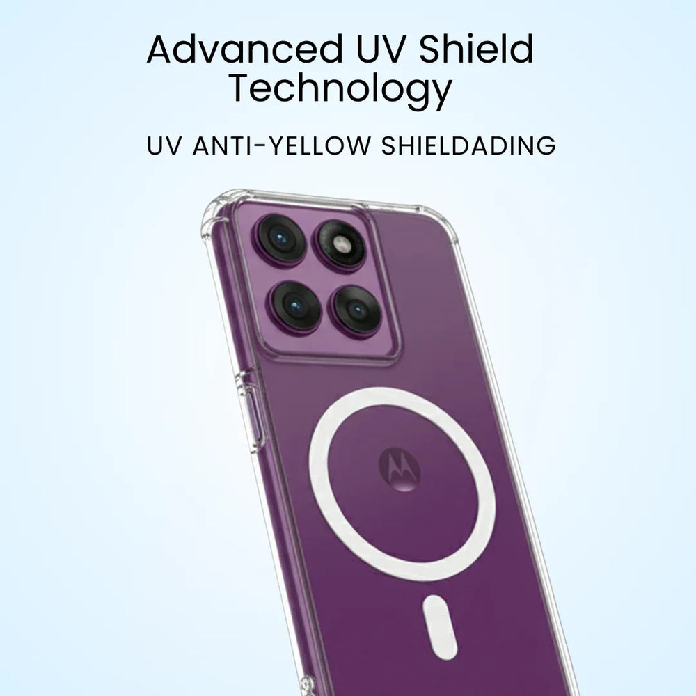 Clear Anti-Yellow MagSafe Case – Motorola Edge 60 Fusion
