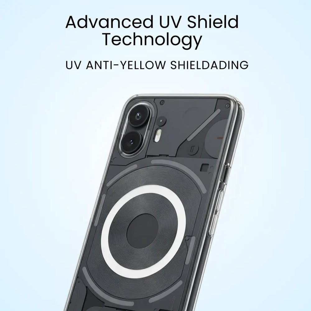 Nothing 2 Transparent Anti-Yellow MagSafe Case