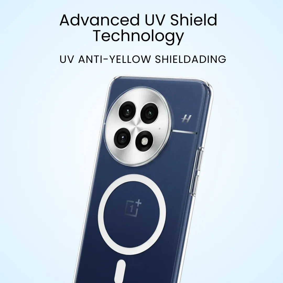 Clear Anti-Yellow MagSafe Case – OnePlus 13