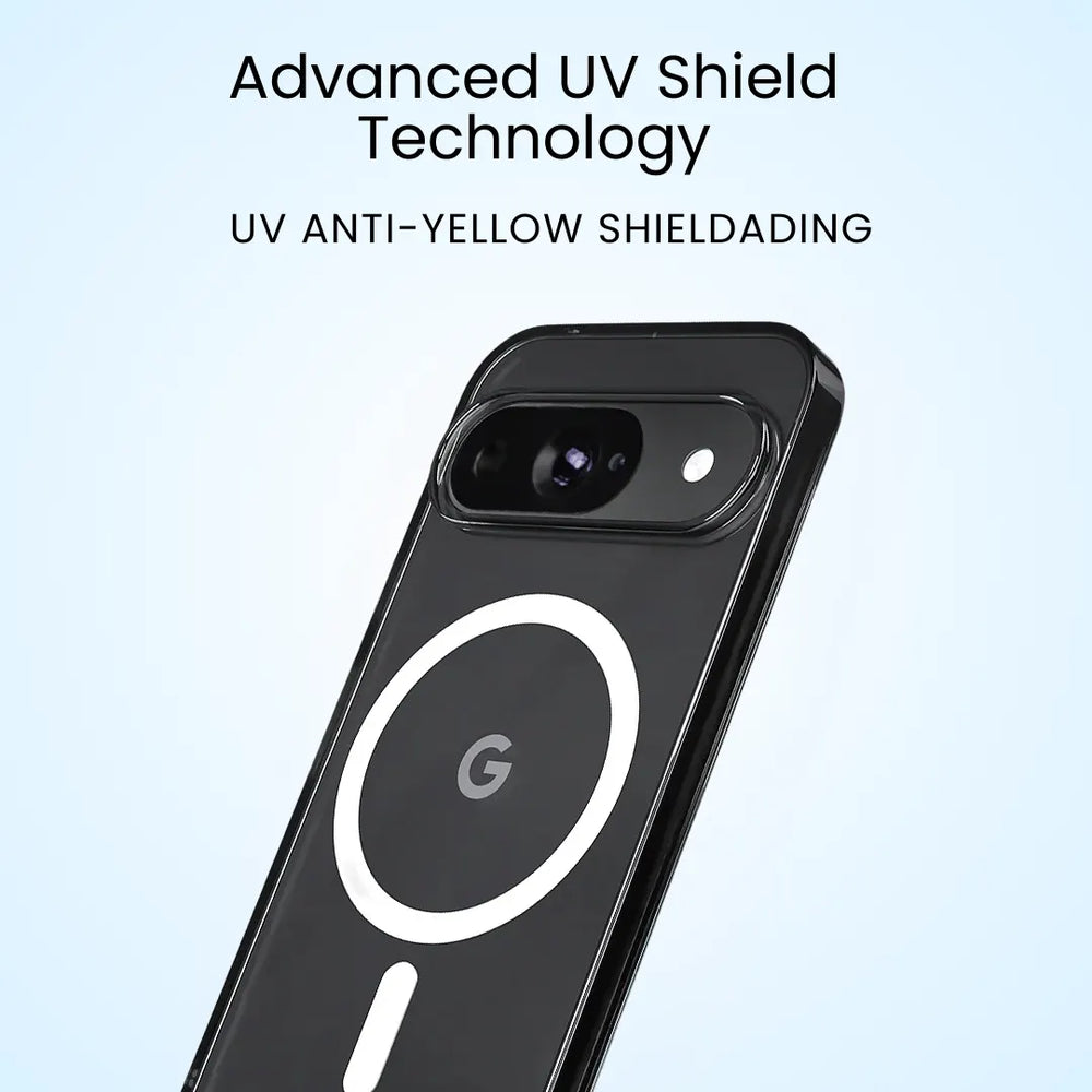 Crystal Clear Anti-Yellow MagSafe Case for Google Pixel 9