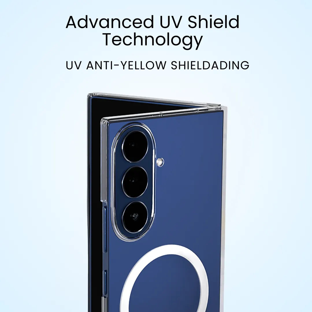 Anti-Yellow MagSafe Clear Case for Galaxy Z Fold 6