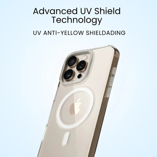 iPhone 14 Pro Anti Yellow Clear MagSafe Case