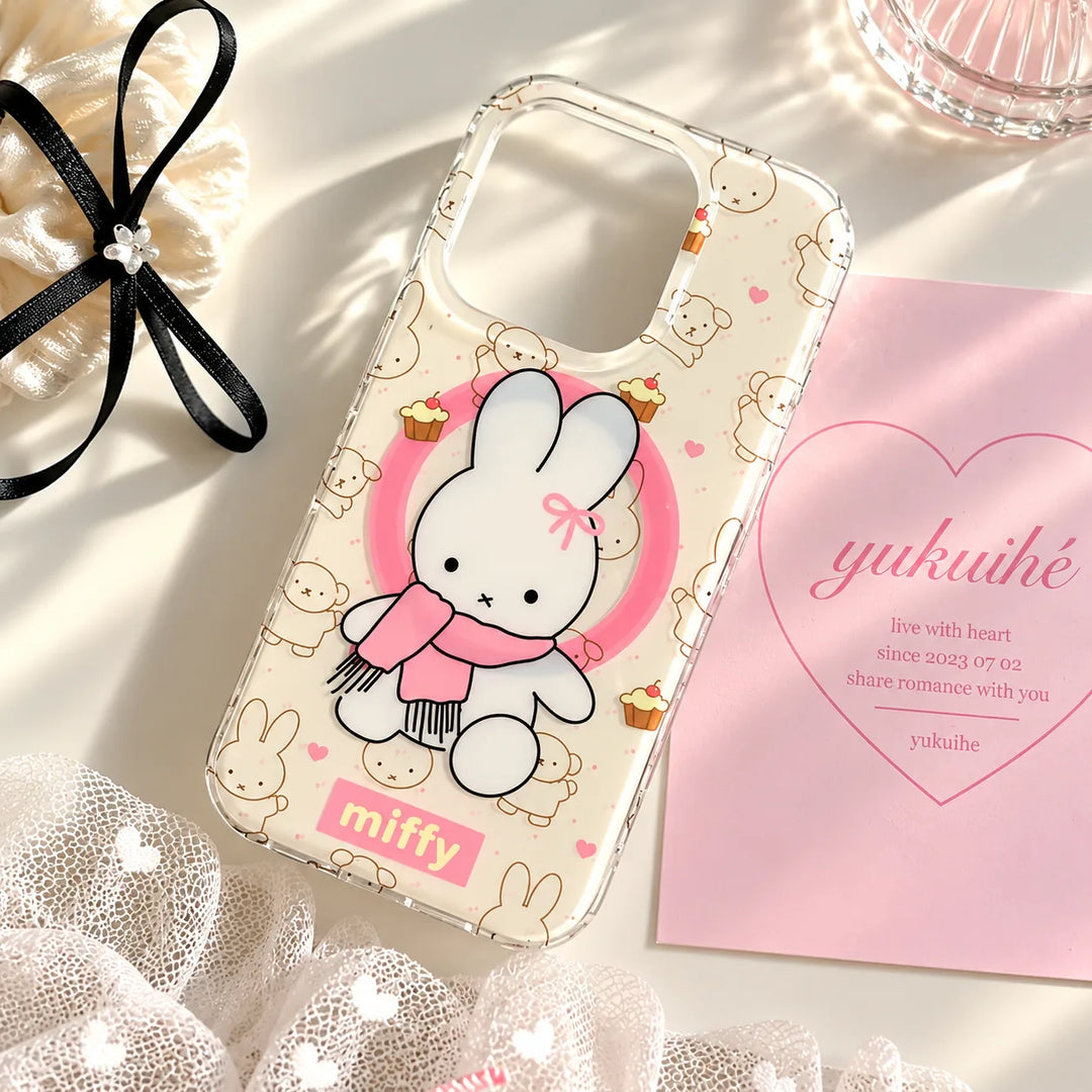 Cute Bunny Grip Phone Case