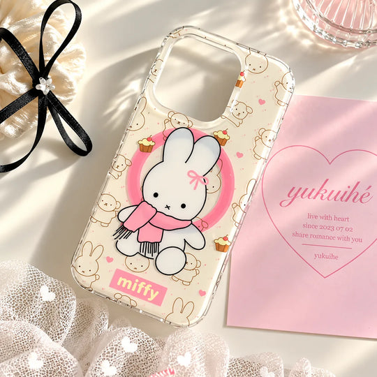 Cute Bunny Grip Phone Case