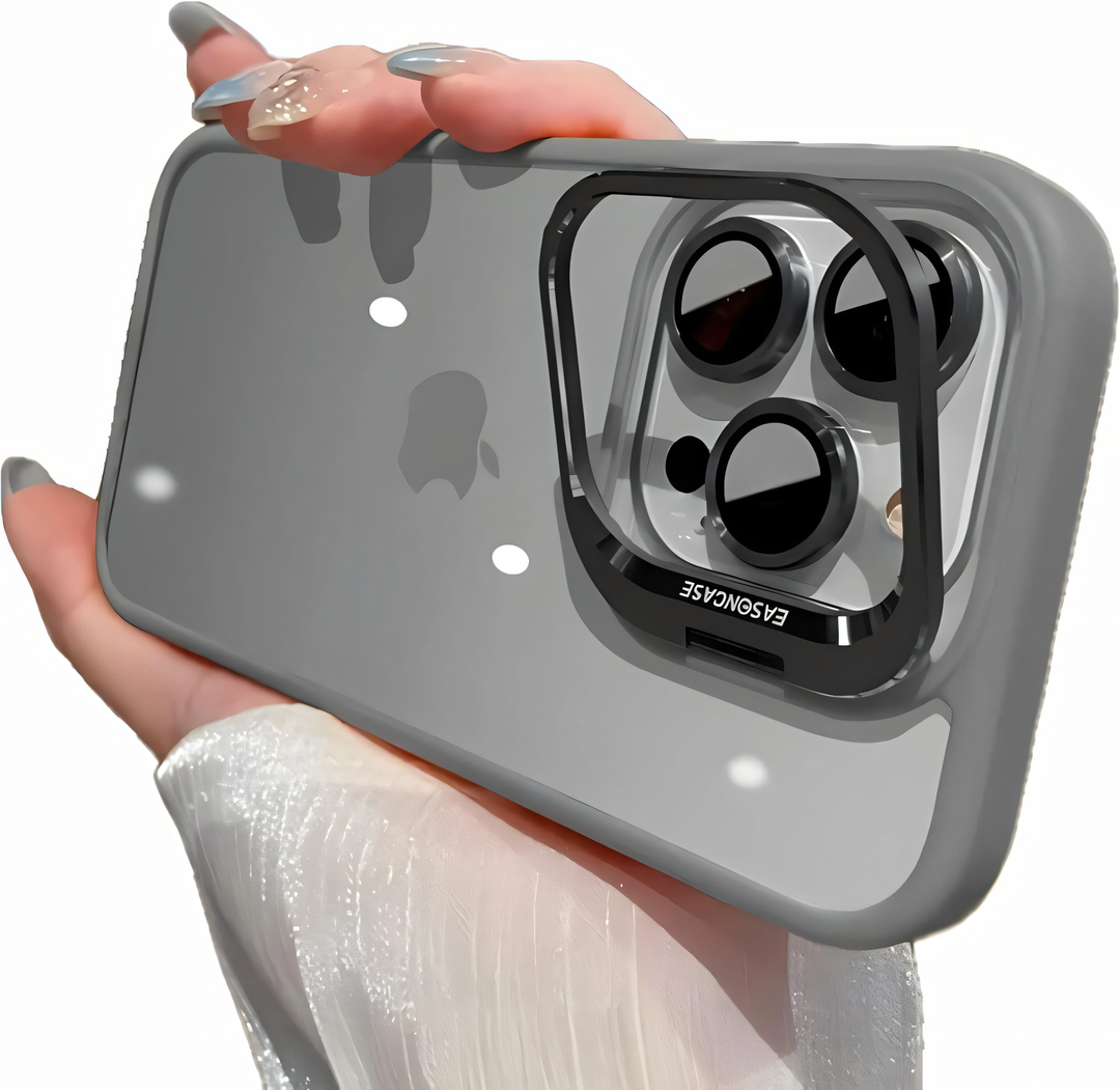 Multitasking Camera Stand with Lens Case.