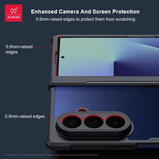 SAMSUNG GALAXY Z FOLD7 Ultra Thin Side Hinge Bumper Case.