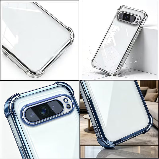 Electroplated Clear Case for Google Pixel