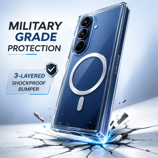Anti-Yellow MagSafe Clear Case for Samsung Galaxy Z Fold 5