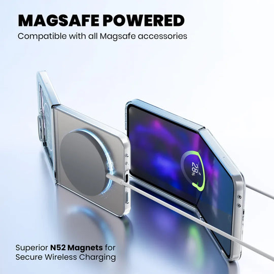 Anti-Yellow Transparent MagSafe Cover – Galaxy Z Flip6