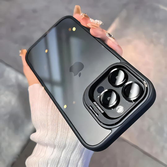 Multitasking Camera Stand with Lens Case.
