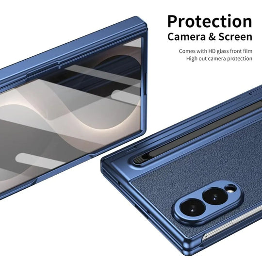 Ultra Hybrid Luxury Leather Case for Galaxy Z Fold