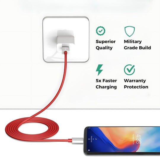 65W SuperVOOC Fast Charger | Type-C USB Fast Charging for All Major Brands
