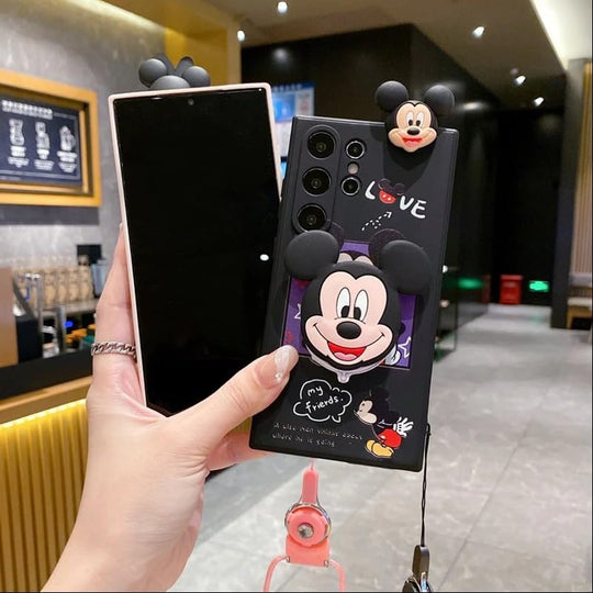 Disney Mickey Mouse Mirror Bracket Phone Case.