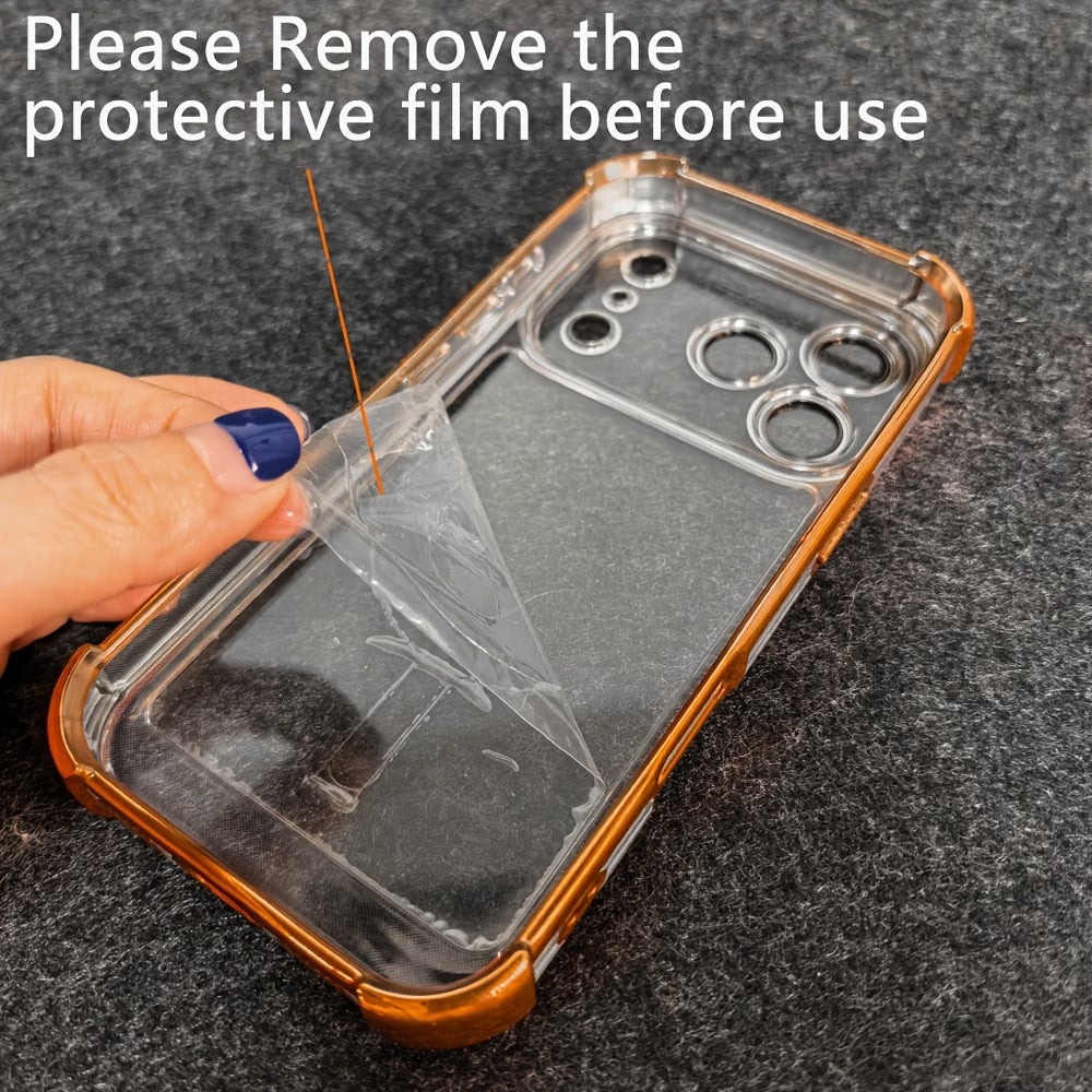 Luxury Transparent Cushion Shockproof Phone Case
