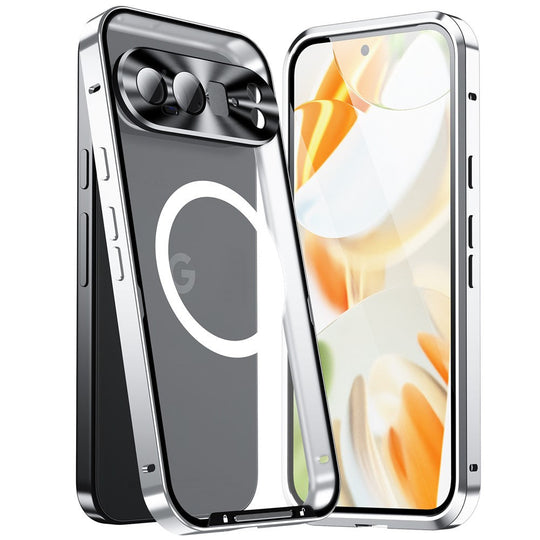 Premium Aluminium Alloy & Glass Case with Metal Frame