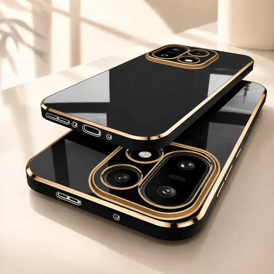 Luxury Gold-Plated Back Cover for OnePlus 15