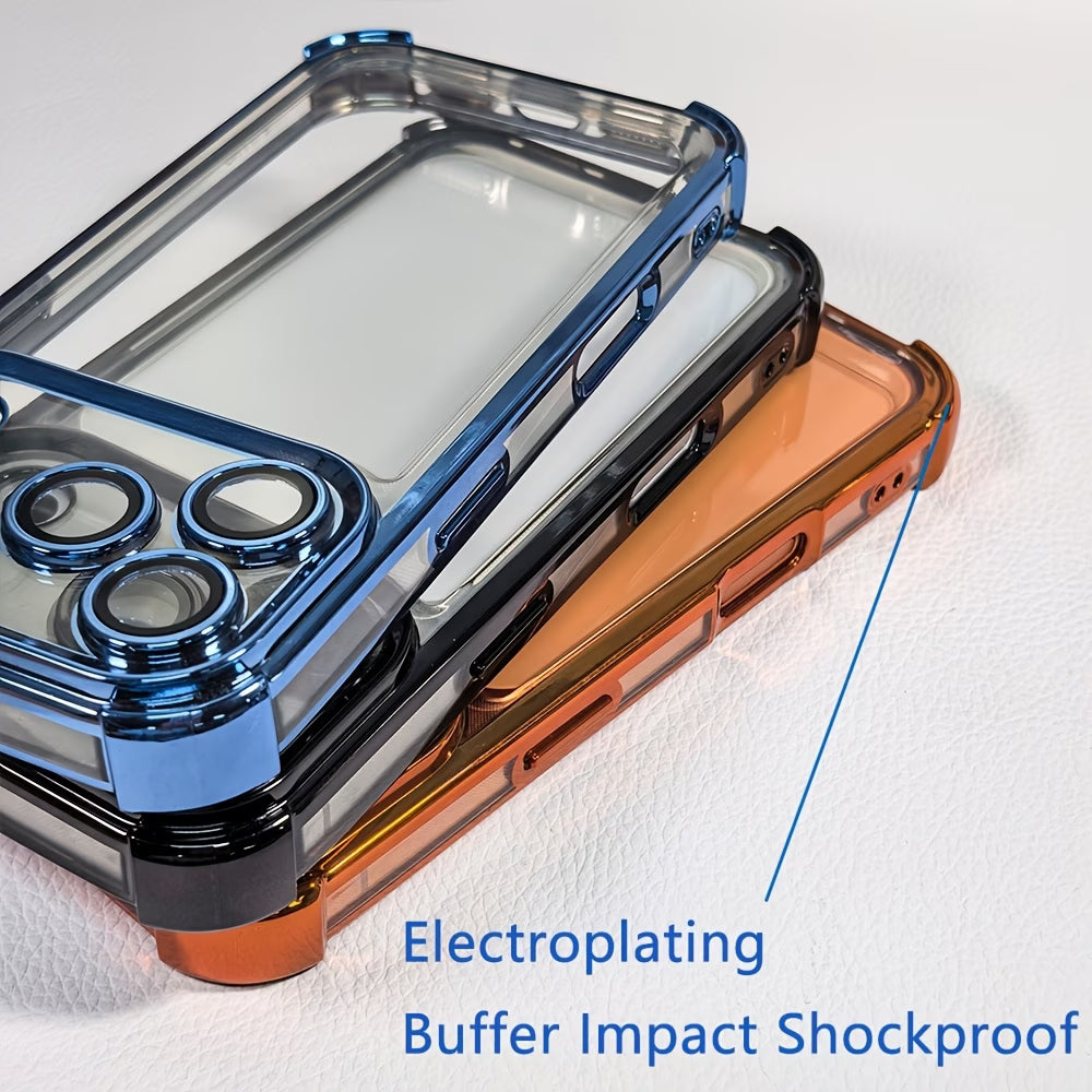 Luxury Transparent Cushion Shockproof Phone Case