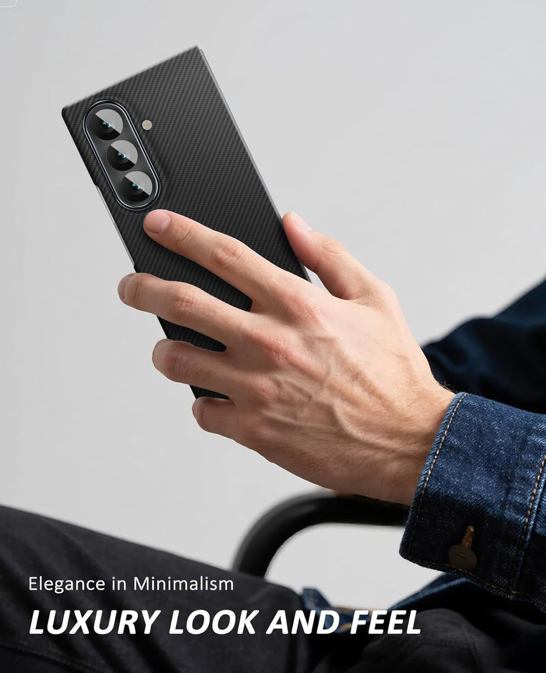 Carbon Fiber Case for Samsung Galaxy Z Fold7.