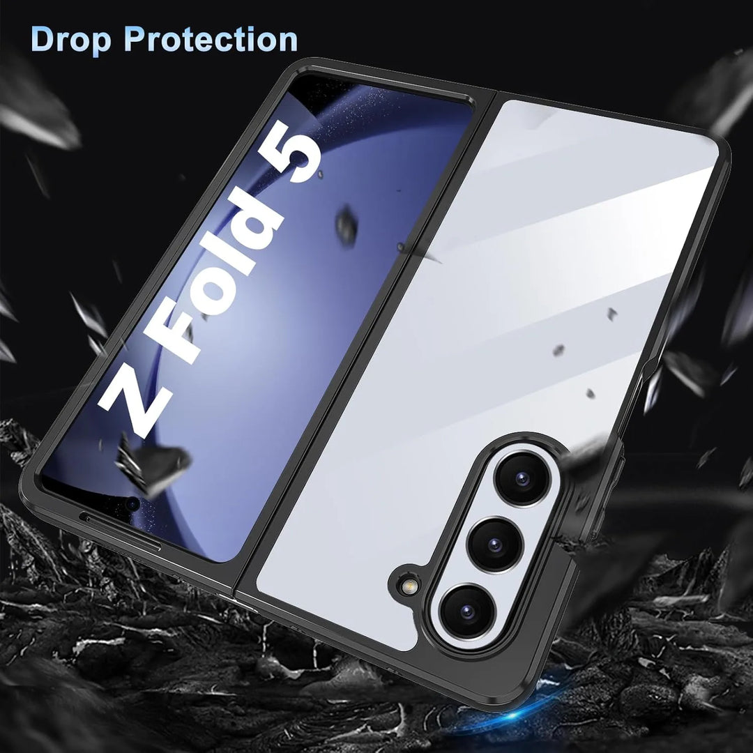 Samsung Galaxy fold Clear Transparent Case 360 Protection