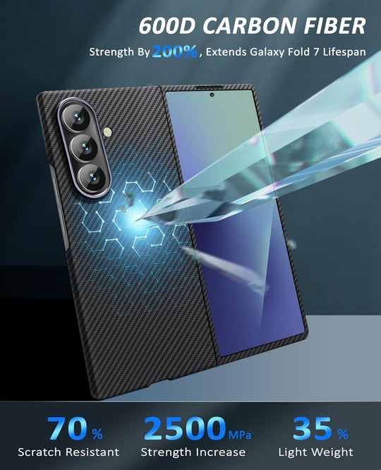 Carbon Fiber Case for Samsung Galaxy Z Fold7.