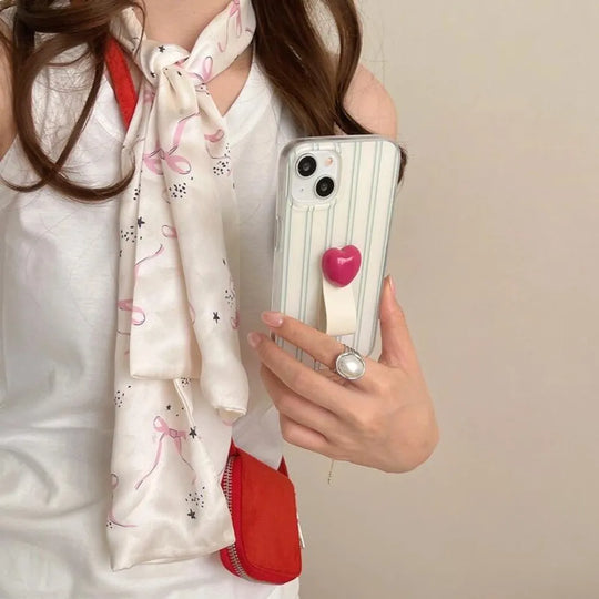 Heart Stripe Grip Case