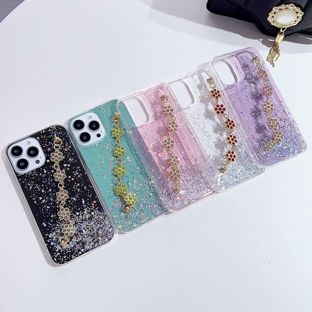 Fashion glitter iPhone case with shine