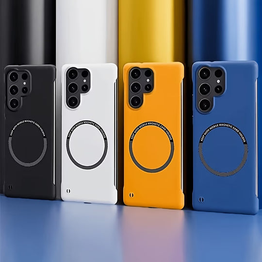 Magnetic Power Ring Card Holder Case
