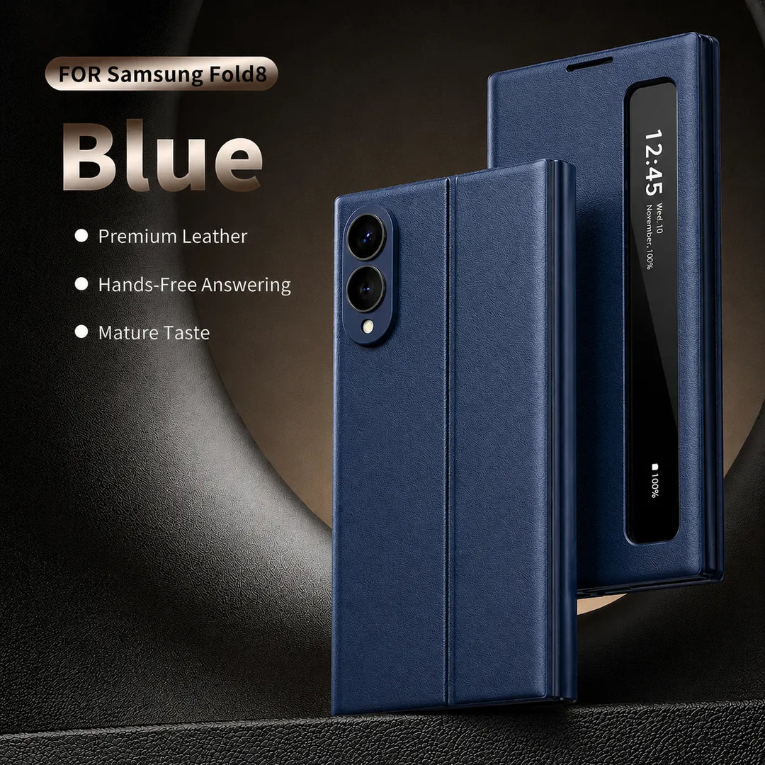 Smart View Side Window Flip Cover for Galaxy Z Fold